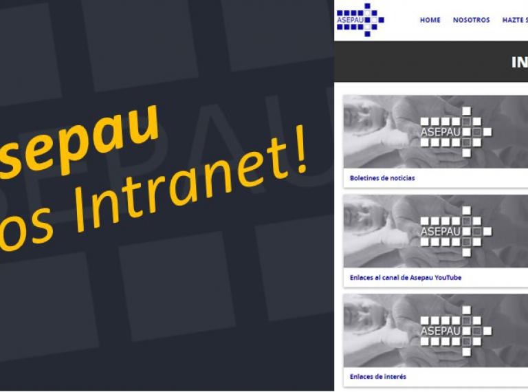 imagen de la intranet de la web